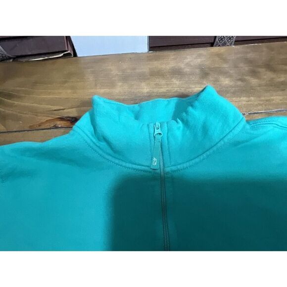 VINEYARD VINES WOMANS VINTAGE WHALE FLEECE 1/4 ZIP SHEP SWEATER SIZE LARGE - Picture 3 of 11